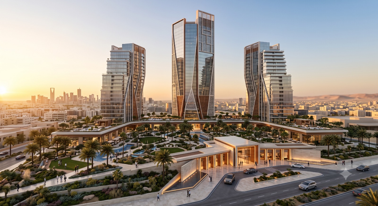 أبراج تجارية وسكنية