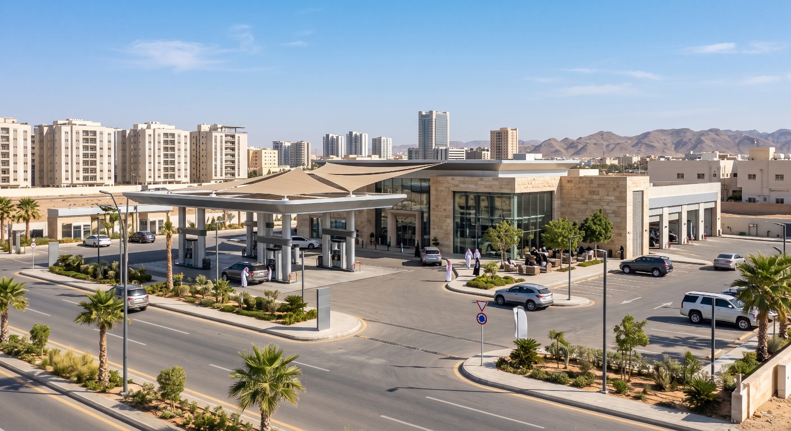 مراكز التزويد بالوقود